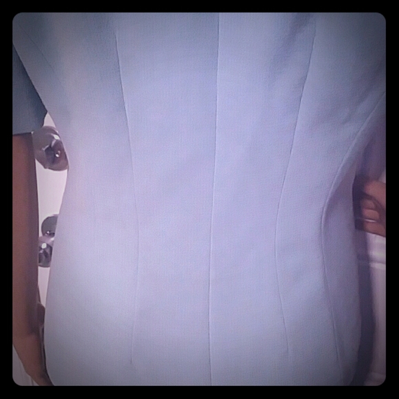 WOW! BADGLEY MISCHKA WOOL SILK LINING 8 ALL SEASONS SKIRT SUIT - Picture 4 of 7